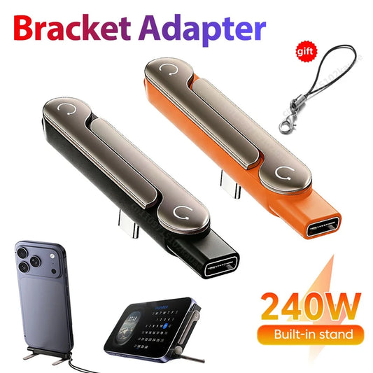 Phone Charging With foldable Holder