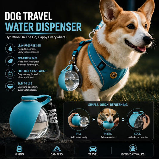 Travel Dog Water Dispenser
